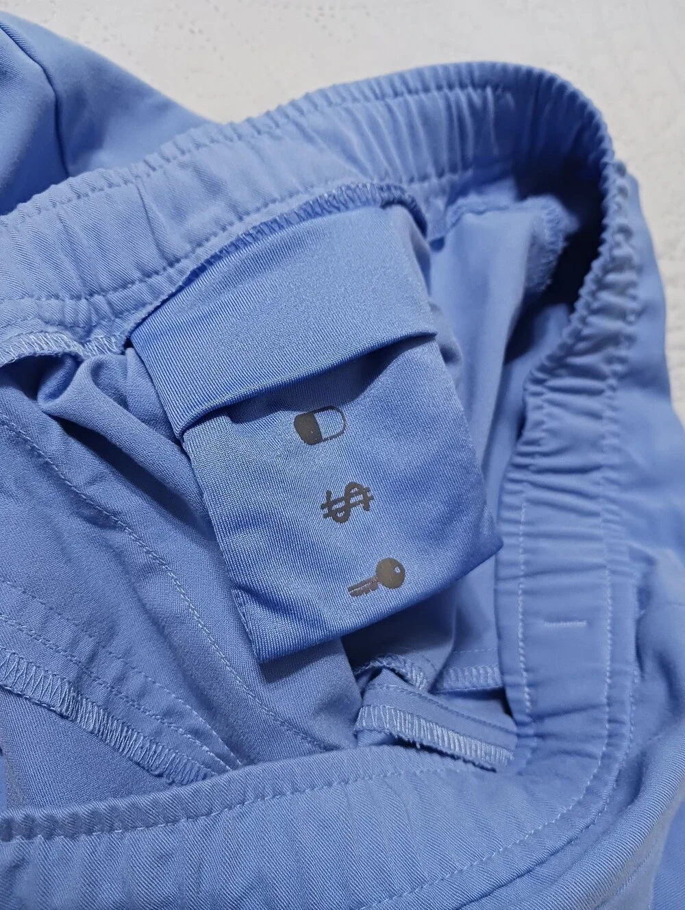 Figs joggers XS unisex ceil blue scrubs pants only